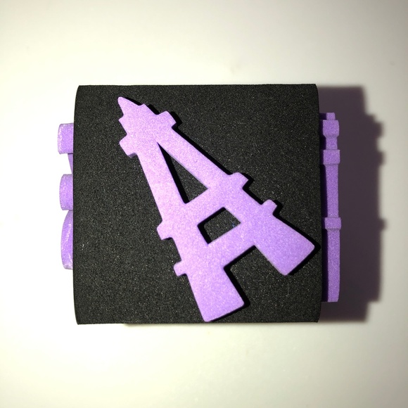 CHUNKY Foam Rubber Stamps, Great for KIDS! Floral, Dragonfly, Leaf Set of 7 NEW! - Picture 6 of 9